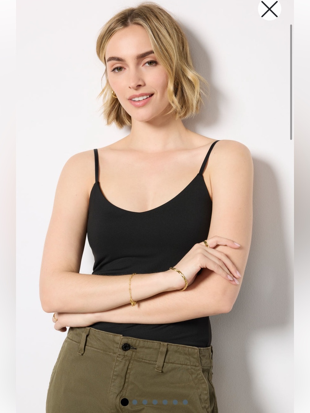 Evereve Rory So Smooth Cami - Black